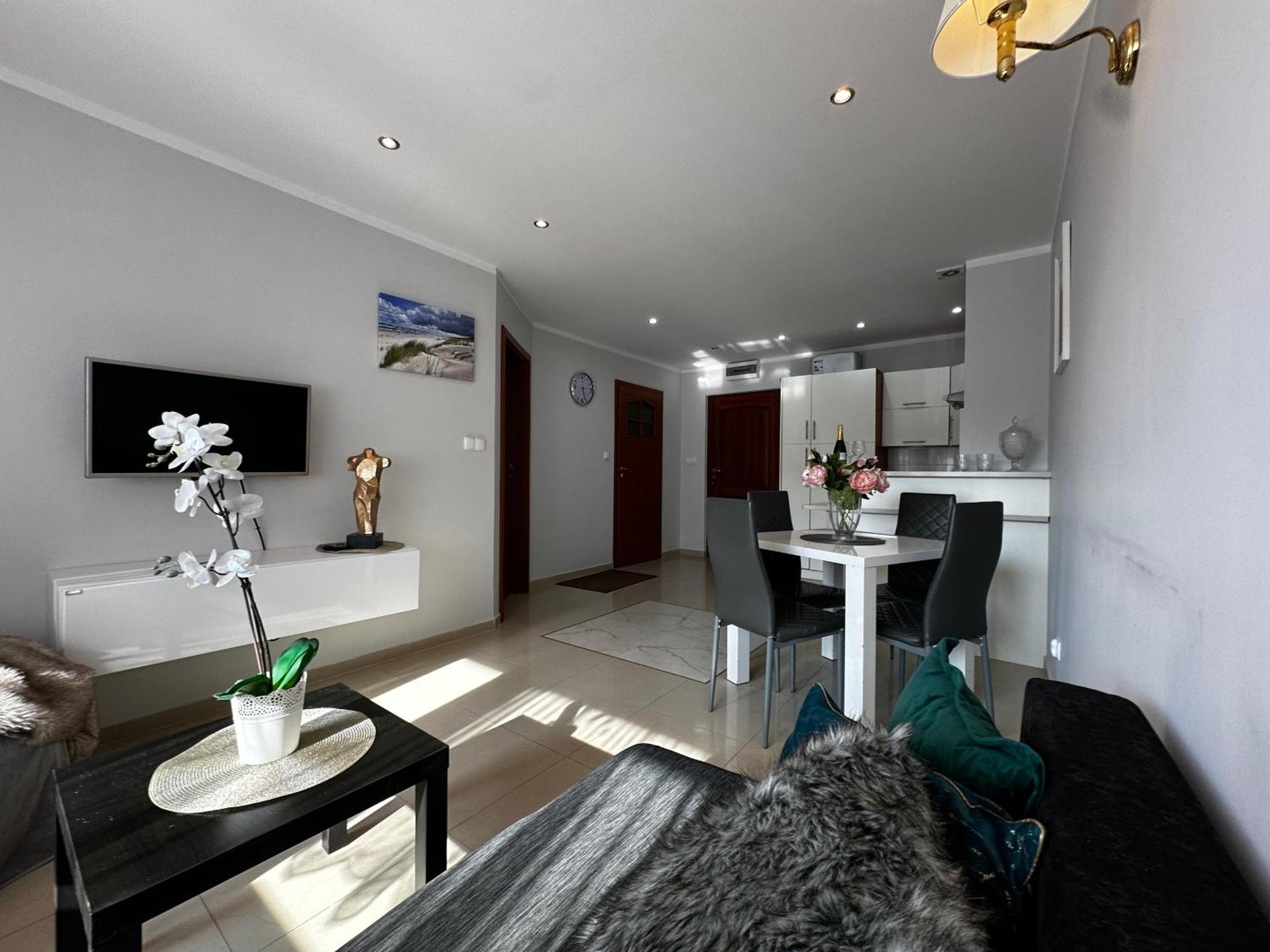 Apartamento Amber Blue Mare Łukęcin Exterior foto